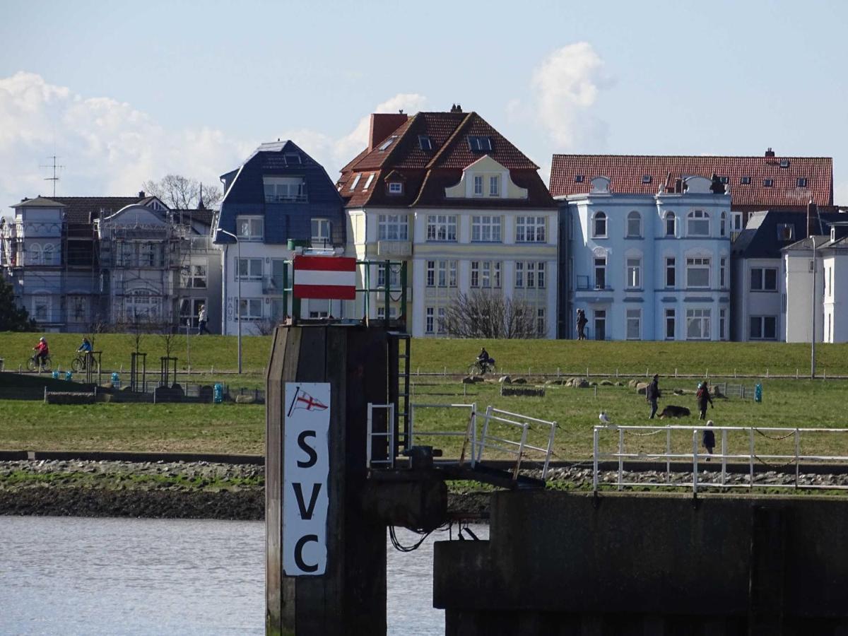 Am Seedeich 7_ Wohnung 16 Cuxhaven Exteriör bild